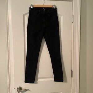 Joe’s Jeans High Rise Skinny Jeans black Size 26